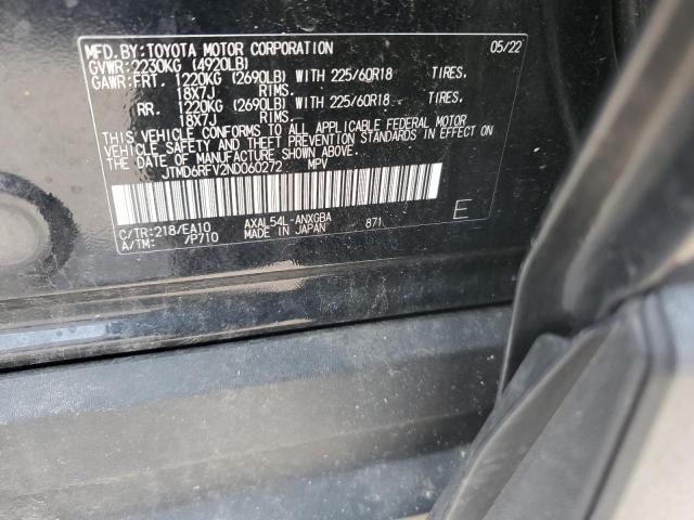 Photo 12 VIN: JTMD6RFV2ND060272 - TOYOTA RAV4 LIMIT 