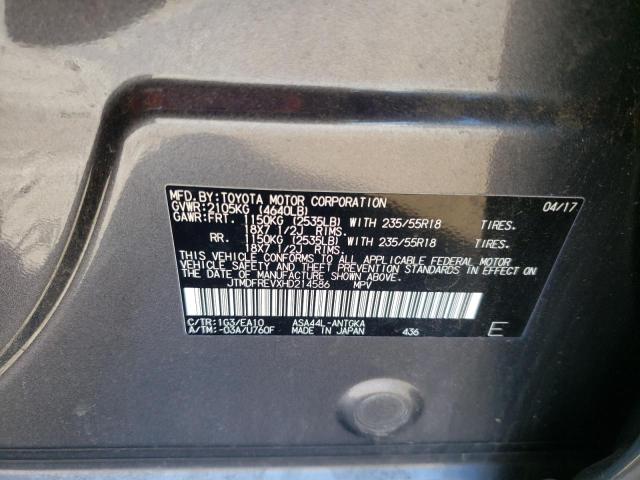 Photo 12 VIN: JTMDFREVXHD214586 - TOYOTA RAV4 LIMIT 