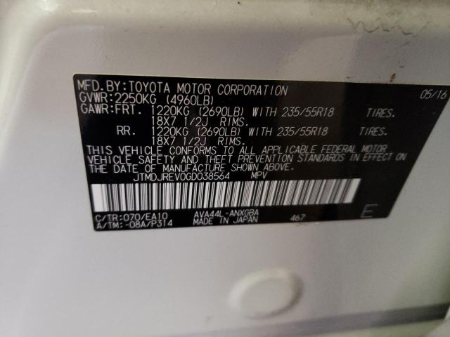 Photo 11 VIN: JTMDJREV0GD038564 - TOYOTA RAV4 HV LI 