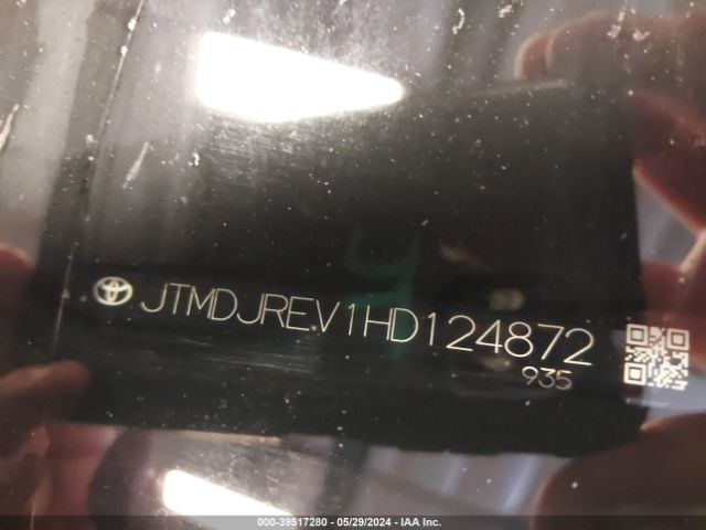 Photo 8 VIN: JTMDJREV1HD124872 - TOYOTA RAV4 