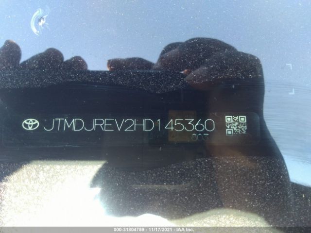 Photo 8 VIN: JTMDJREV2HD145360 - TOYOTA RAV4 HYBRID 