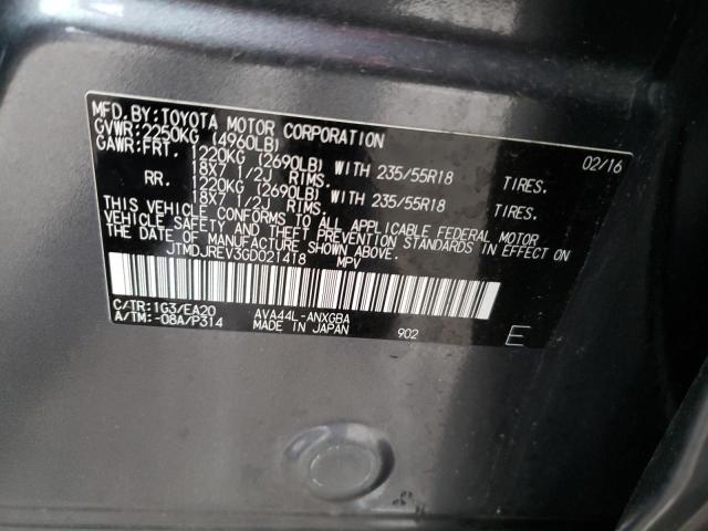 Photo 13 VIN: JTMDJREV3GD021418 - TOYOTA RAV4 HV LI 