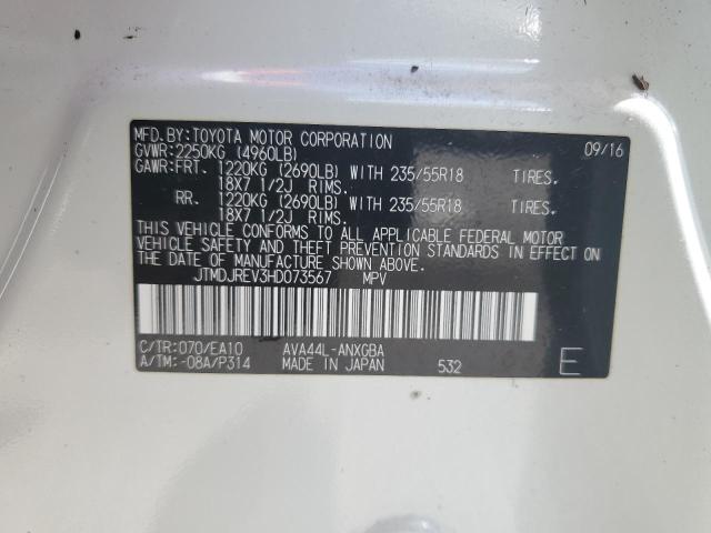 Photo 13 VIN: JTMDJREV3HD073567 - TOYOTA RAV4 HV LI 