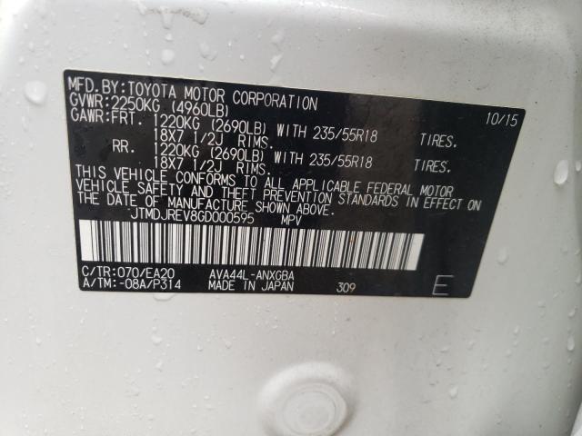 Photo 12 VIN: JTMDJREV8GD000595 - TOYOTA RAV4 HV LI 