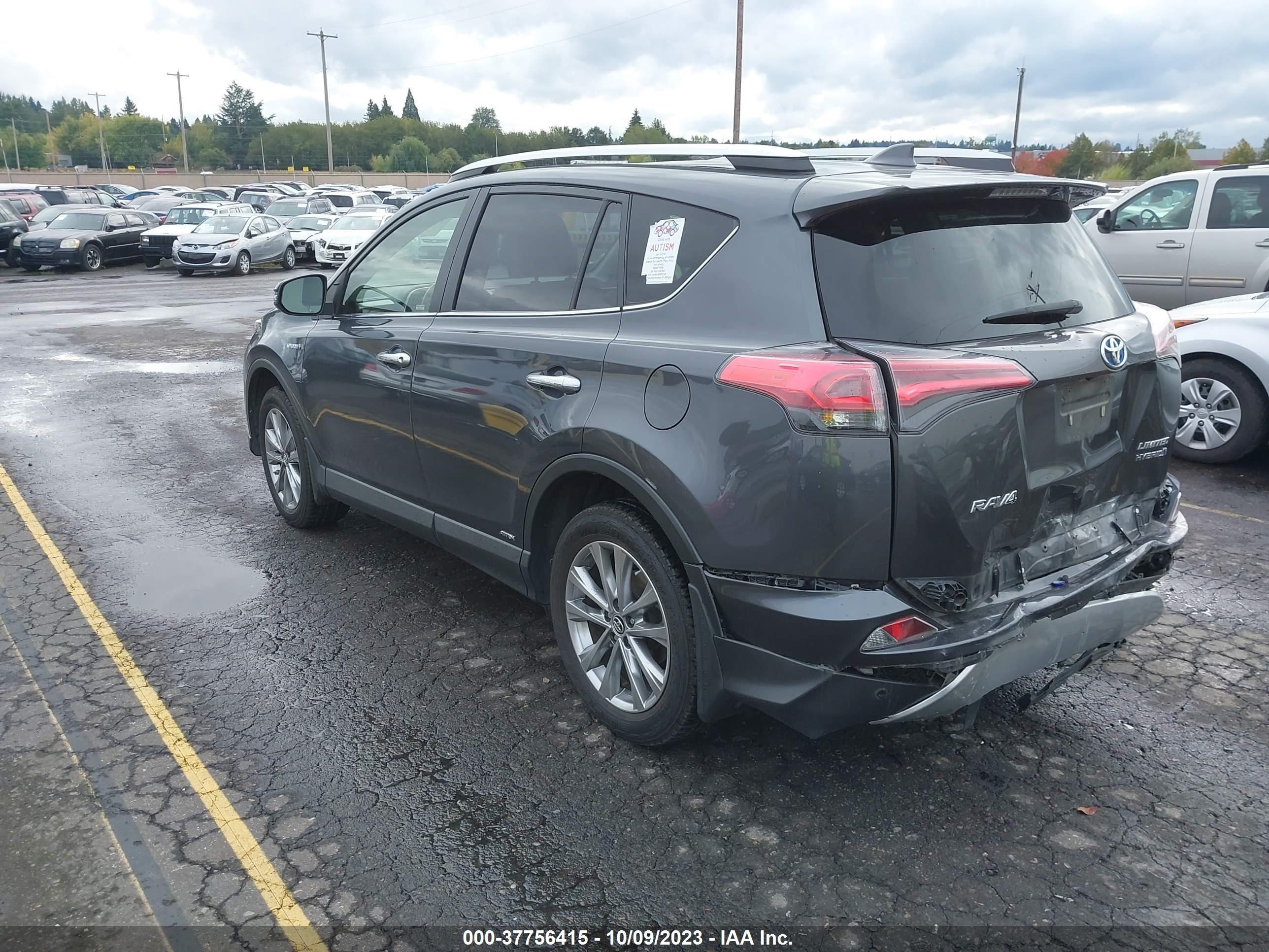 Photo 2 VIN: JTMDJREV9GD026087 - TOYOTA RAV 4 