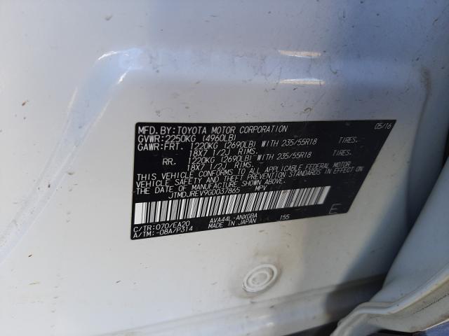 Photo 9 VIN: JTMDJREV9GD037865 - TOYOTA RAV4 HV LI 