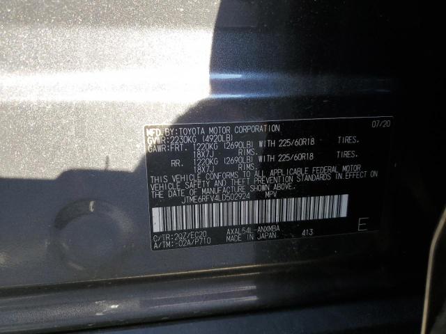 Photo 11 VIN: JTME6RFV4LD502924 - TOYOTA RAV4 XSE 