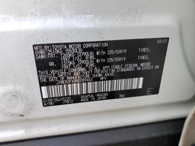 Photo 12 VIN: JTMEB3FV4ND089463 - TOYOTA RAV4 PRIME 