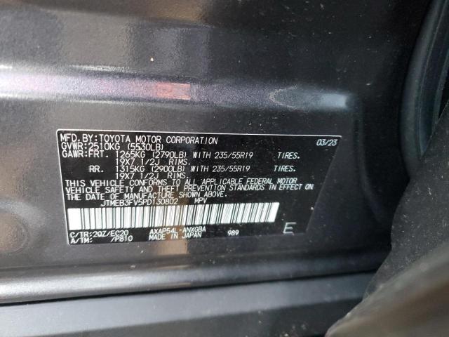 Photo 12 VIN: JTMEB3FV5PD130802 - TOYOTA RAV4 