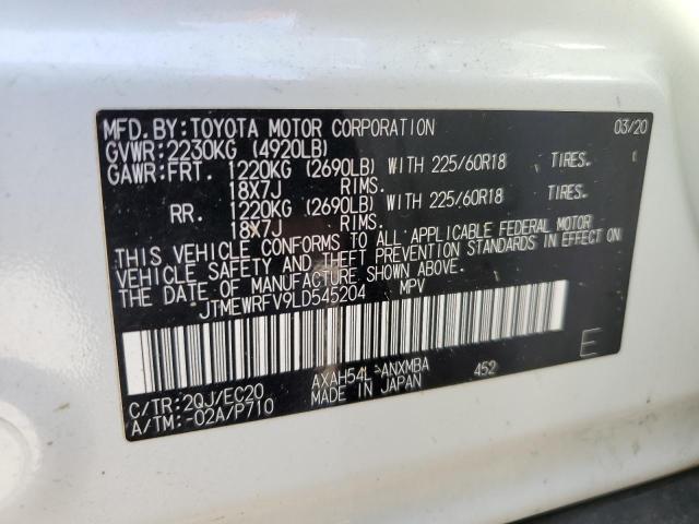 Photo 12 VIN: JTMEWRFV9LD545204 - TOYOTA RAV4 XSE 