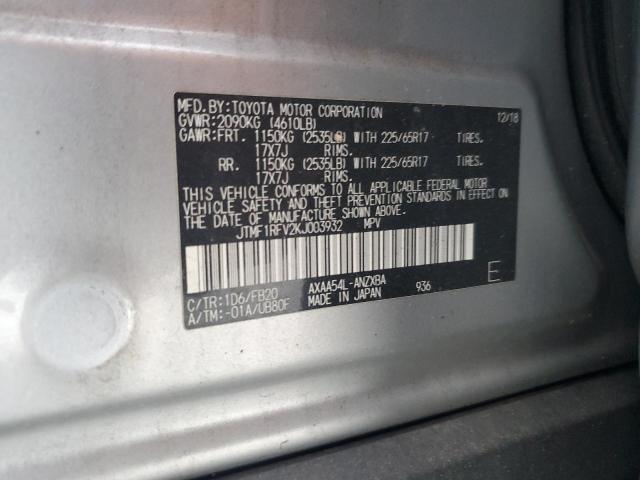 Photo 13 VIN: JTMF1RFV2KJ003932 - TOYOTA RAV4 LE 