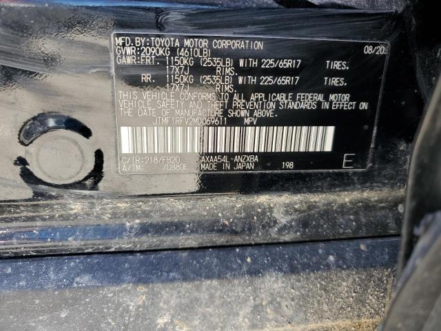 Photo 12 VIN: JTMF1RFV2MD069611 - TOYOTA RAV4 LE 