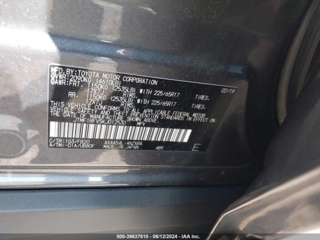 Photo 8 VIN: JTMF1RFV5KJ012530 - TOYOTA RAV4 