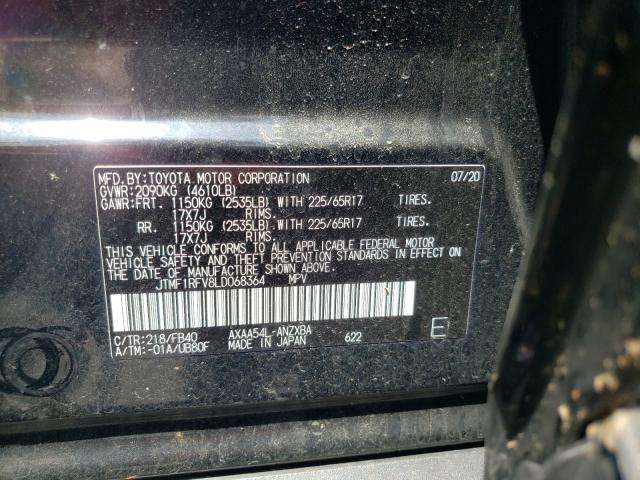 Photo 9 VIN: JTMF1RFV8LD068364 - TOYOTA RAV4 LE 