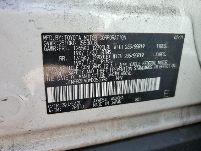 Photo 13 VIN: JTMFB3FV0MD053398 - TOYOTA RAV4 PRIME 