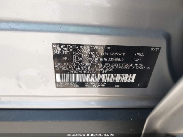 Photo 8 VIN: JTMFB3FV1MD043057 - TOYOTA RAV4 PRIME 