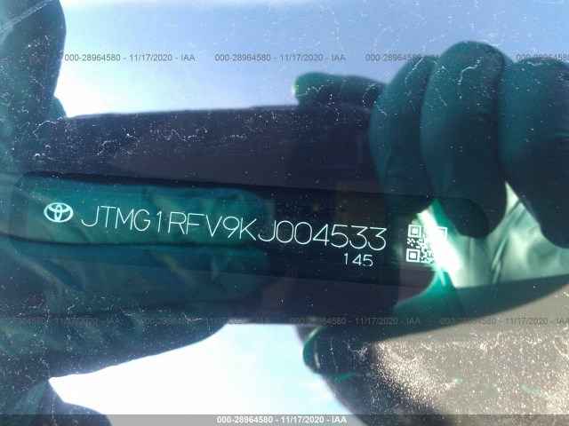 Photo 8 VIN: JTMG1RFV9KJ004533 - TOYOTA RAV4 