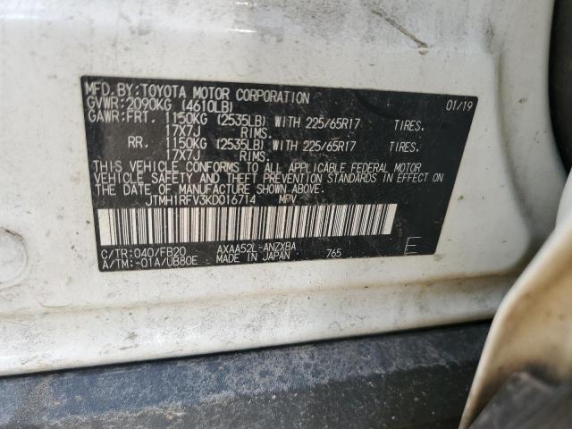 Photo 12 VIN: JTMH1RFV3KD016714 - TOYOTA RAV4 