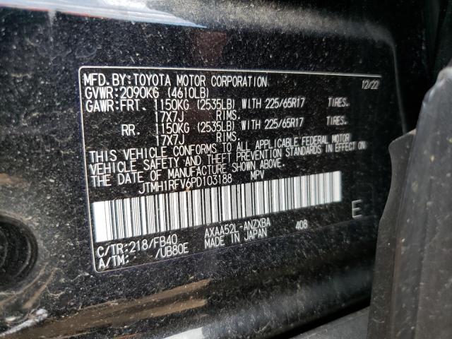 Photo 11 VIN: JTMH1RFV6PD103188 - TOYOTA RAV4 LE 