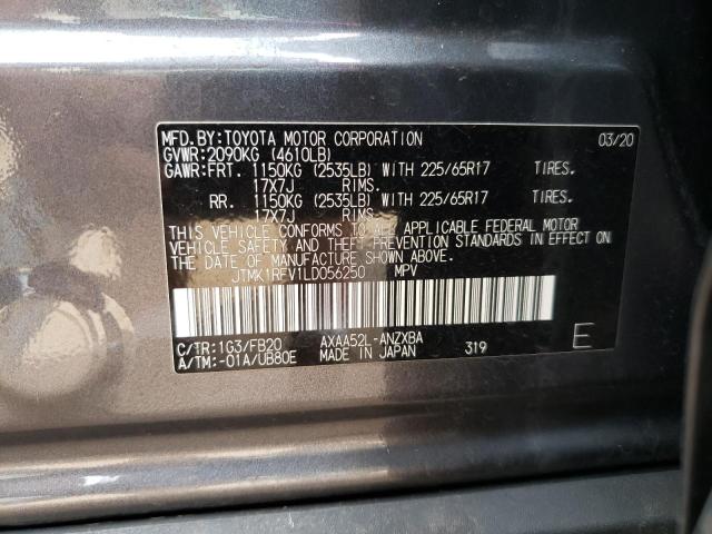 Photo 12 VIN: JTMK1RFV1LD056250 - TOYOTA RAV4 LE 