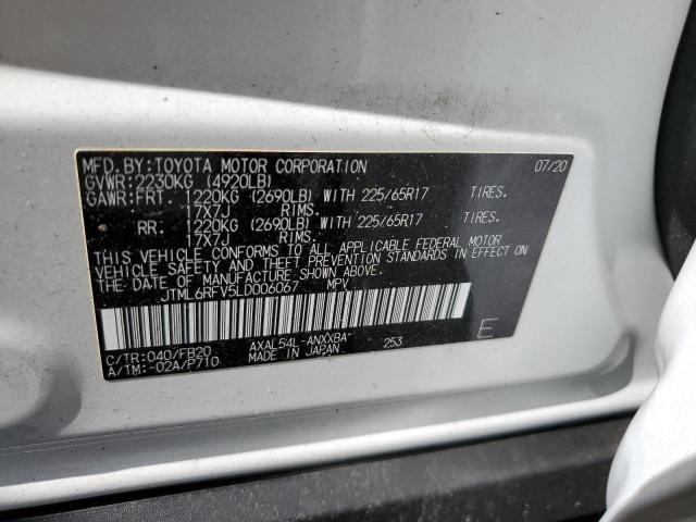 Photo 12 VIN: JTML6RFV5LD006067 - TOYOTA RAV4 LE 