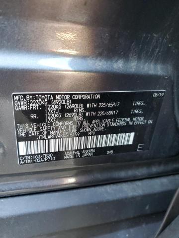 Photo 11 VIN: JTMLWRFV4KD515159 - TOYOTA RAV4 LE 