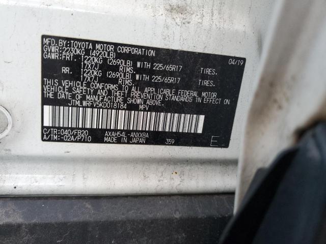 Photo 12 VIN: JTMLWRFV5KD018184 - TOYOTA RAV4 