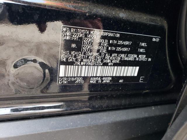 Photo 12 VIN: JTMLWRFV9ND153334 - TOYOTA RAV4 LE 