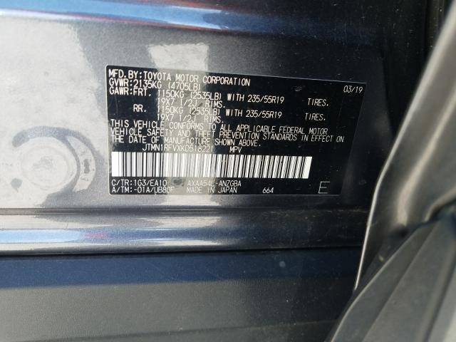 Photo 9 VIN: JTMN1RFVXKD518221 - TOYOTA RAV4 LIMIT 