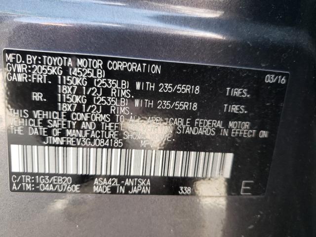 Photo 9 VIN: JTMNFREV3GJ084185 - TOYOTA RAV4 SE 