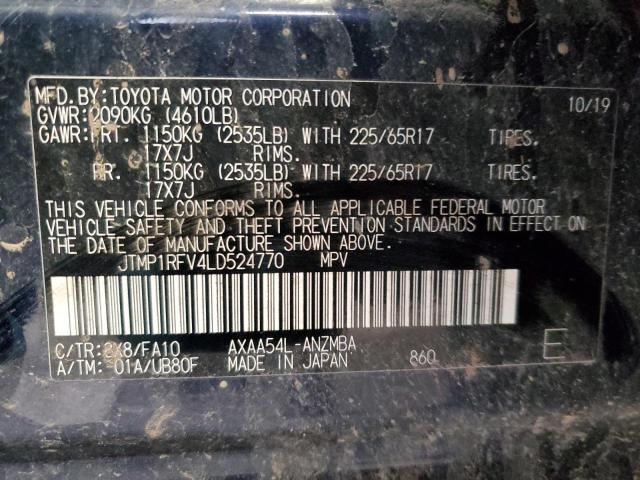 Photo 13 VIN: JTMP1RFV4LD524770 - TOYOTA RAV4 