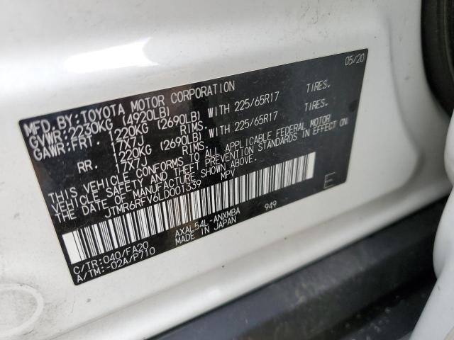 Photo 12 VIN: JTMR6RFV6LD001339 - TOYOTA RAV4 