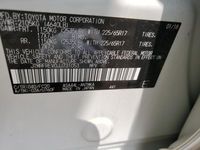 Photo 12 VIN: JTMRFREV0JJ731053 - TOYOTA RAV4 ADVEN 