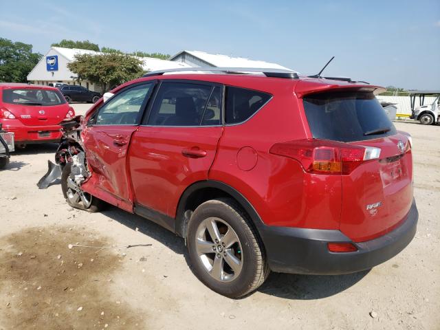 Photo 2 VIN: JTMRFREV2FJ036788 - TOYOTA RAV4 XLE 