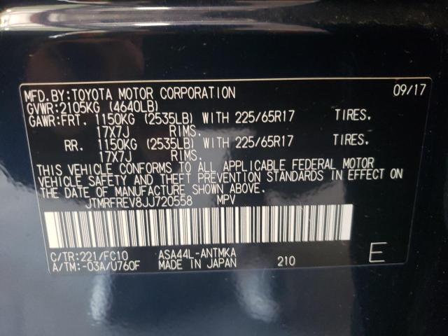 Photo 11 VIN: JTMRFREV8JJ720558 - TOYOTA RAV4 ADVEN 