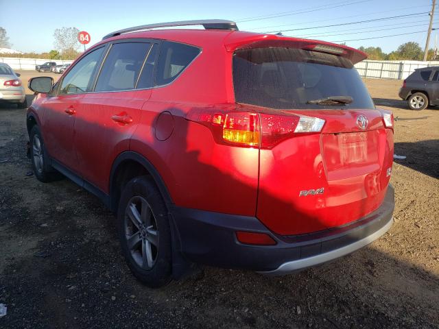 Photo 2 VIN: JTMRFREVXFD147023 - TOYOTA RAV4 XLE 