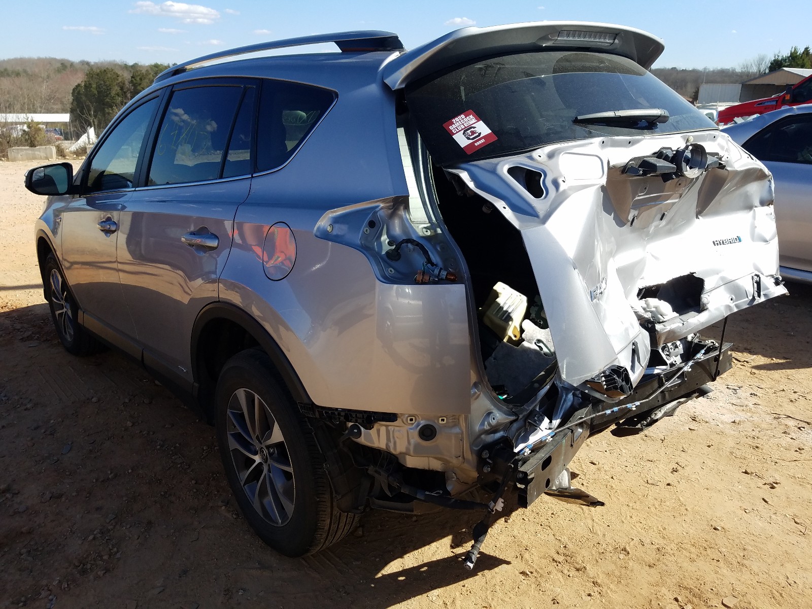 Photo 2 VIN: JTMRJREV8JD174714 - TOYOTA RAV4 HV LE 