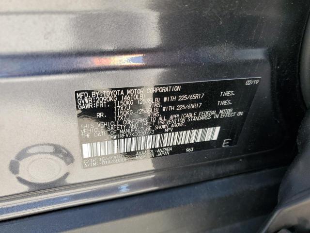 Photo 12 VIN: JTMW1RFV7KD020773 - TOYOTA RAV4 