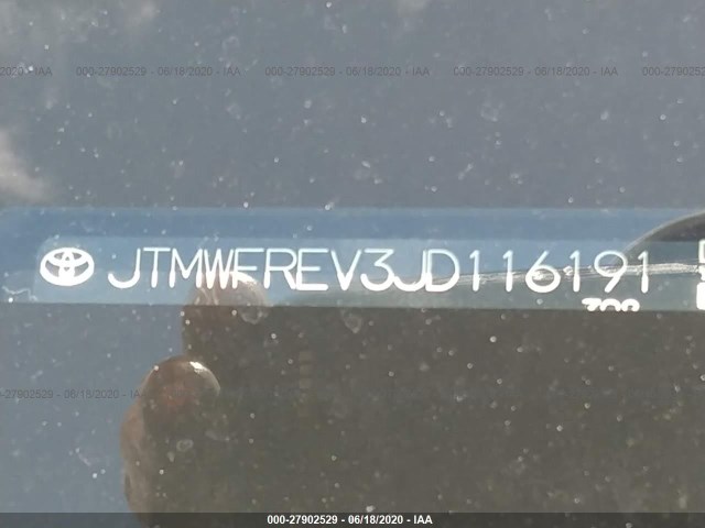 Photo 8 VIN: JTMWFREV3JD116191 - TOYOTA RAV4 