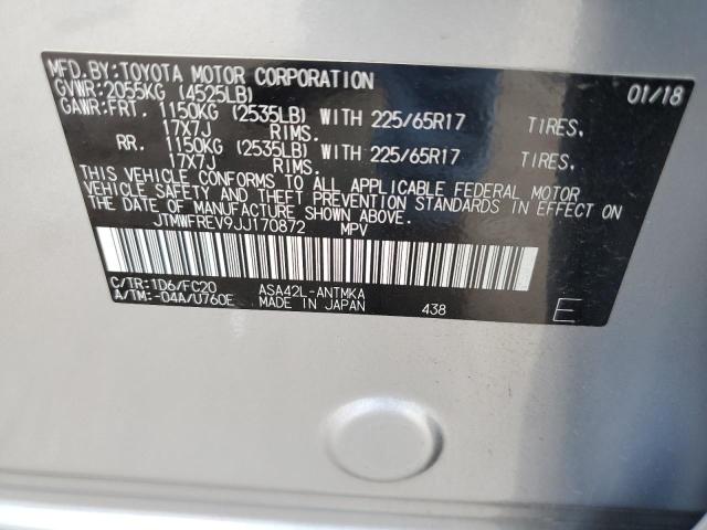 Photo 12 VIN: JTMWFREV9JJ170872 - TOYOTA RAV4 