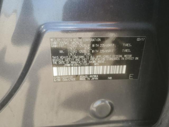 Photo 12 VIN: JTMWFREVXHJ711597 - TOYOTA RAV4 XLE 