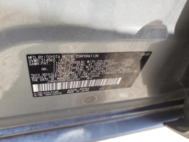 Photo 12 VIN: JTMZD35V875068769 - TOYOTA RAV4 