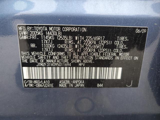 Photo 12 VIN: JTMZF31V095011694 - TOYOTA RAV4 