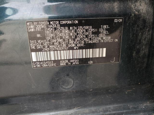 Photo 11 VIN: JTMZF32V79D009767 - TOYOTA RAV4 SPORT 