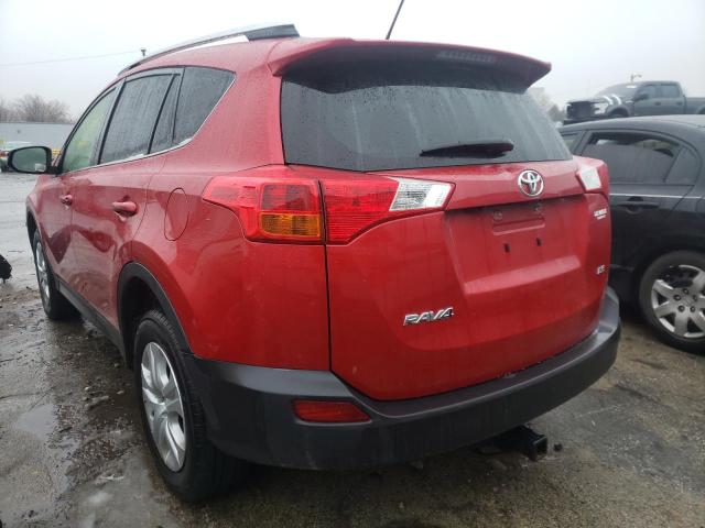 Photo 2 VIN: JTMZFREV6EJ013450 - TOYOTA RAV4 LE 