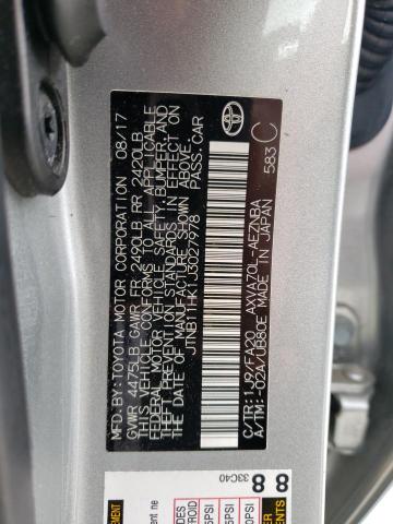 Photo 11 VIN: JTNB11HK1J3027978 - TOYOTA CAMRY L 