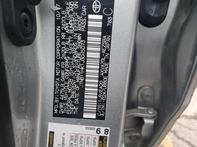 Photo 11 VIN: JTNB11HK1J3045073 - TOYOTA CAMRY 