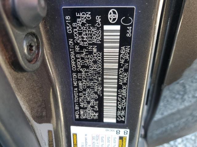 Photo 11 VIN: JTNB11HK1J3065002 - TOYOTA CAMRY 