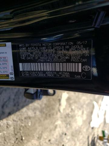 Photo 11 VIN: JTNB11HK2J3002524 - TOYOTA CAMRY L 