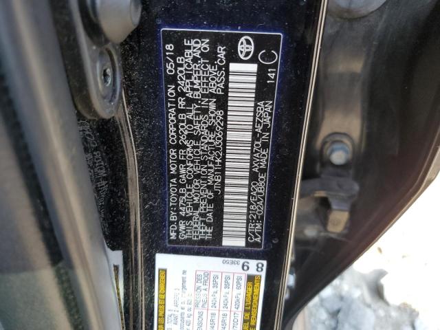 Photo 11 VIN: JTNB11HK2J3069298 - TOYOTA CAMRY L 